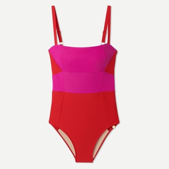 Summersalt Sunbather Color Block One Piece Swimsuit - Picture 3 of 9
